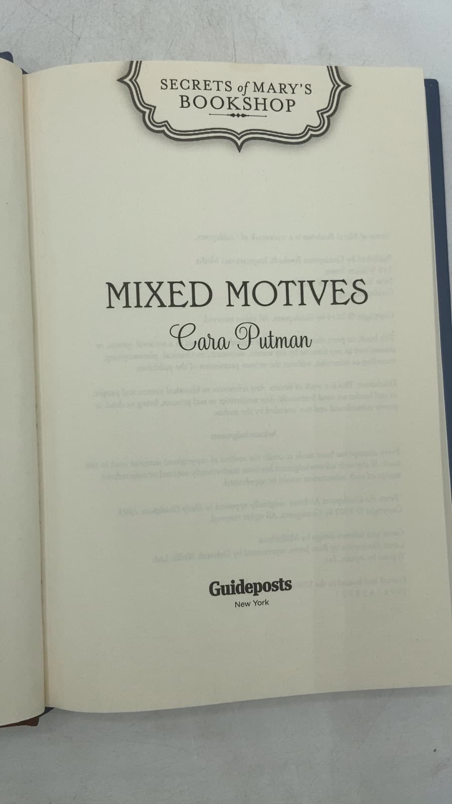 Mixed Motives by Cara Putman - title page
