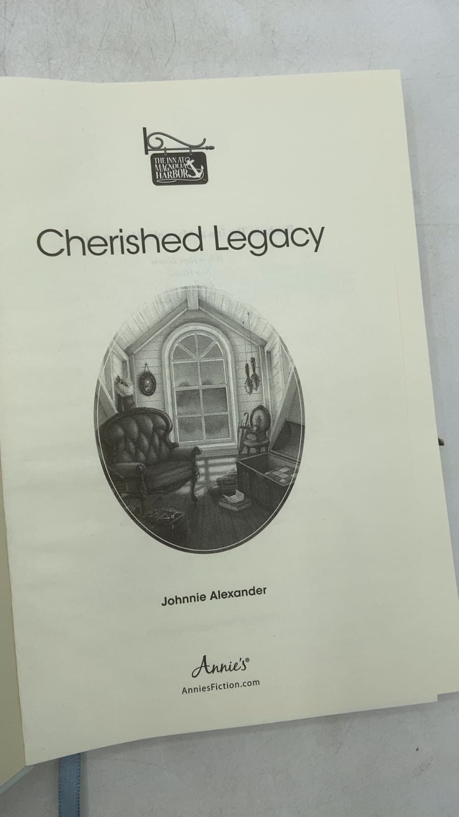 Cherished Legacy by Johnnie Alexander - title page