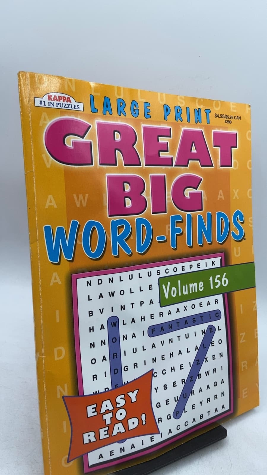 1 Large Print Great Big Word-Finds Volume 156 - front cover