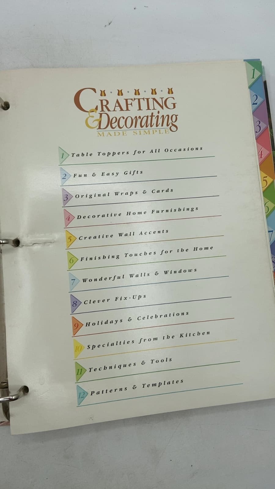 Crafting & Decorating Made Simple - title page