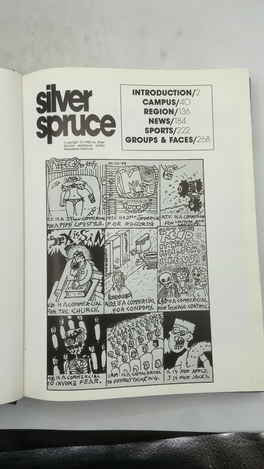 Silver Spruce by Maryanna Schmuki (Editor) - title page
