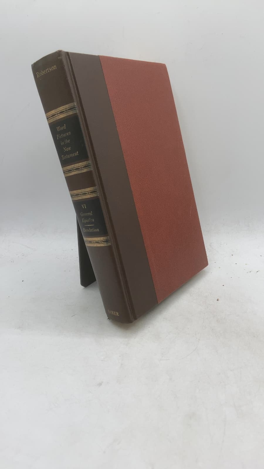 Vol. VI Word Pictures in the New Testament by Archibald Thomas Robertson - front cover