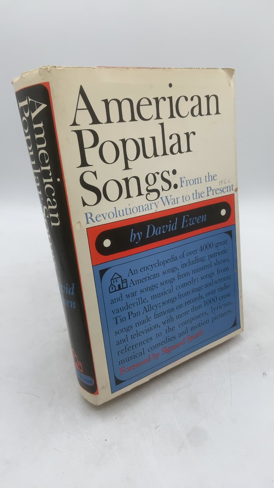 American Popular Songs: From the Revolutionary War to the Present by David Ewen - front cover