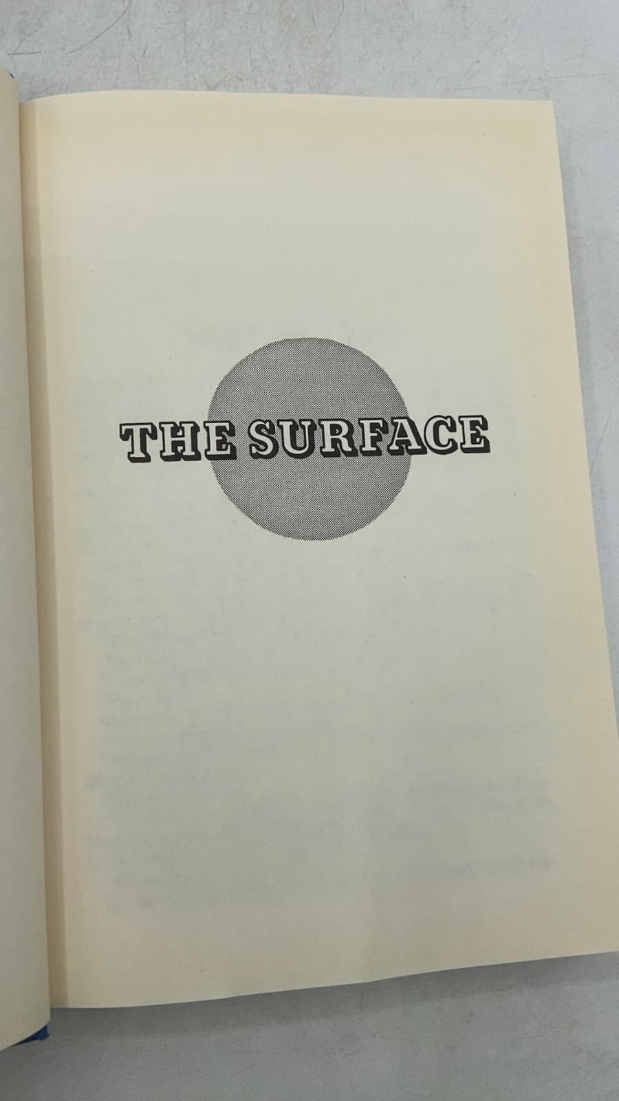 Sphere by Michael Crichton - title page