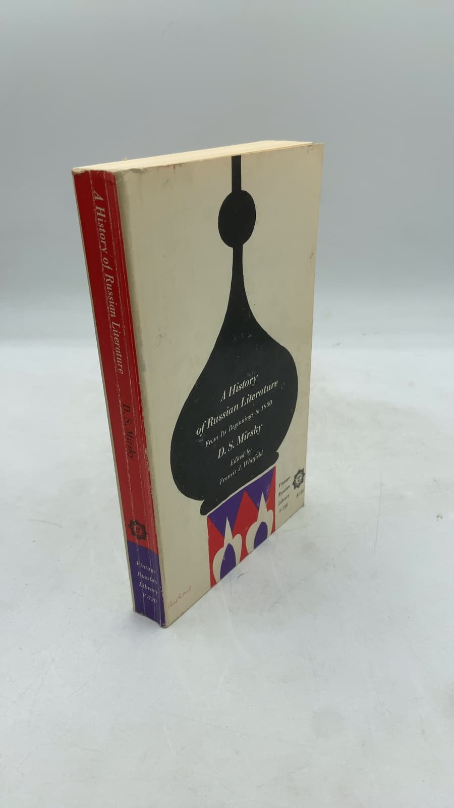 A History of Russian Literature From Its Beginnings to 1900 by D. S. Mirsky - front cover