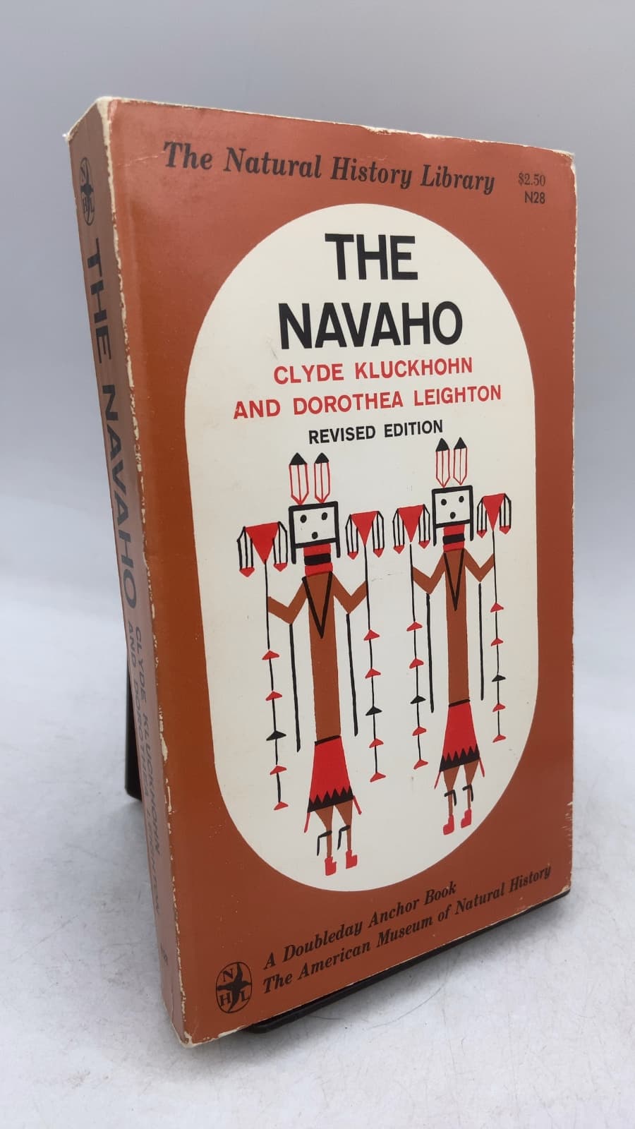 The Navaho by Clyde Kluckhohn and Dorothea Leighton - front cover