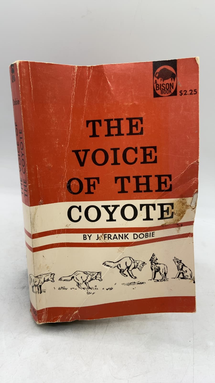 THE Voice OF THE Coyote by J. Frank Dobie - front cover