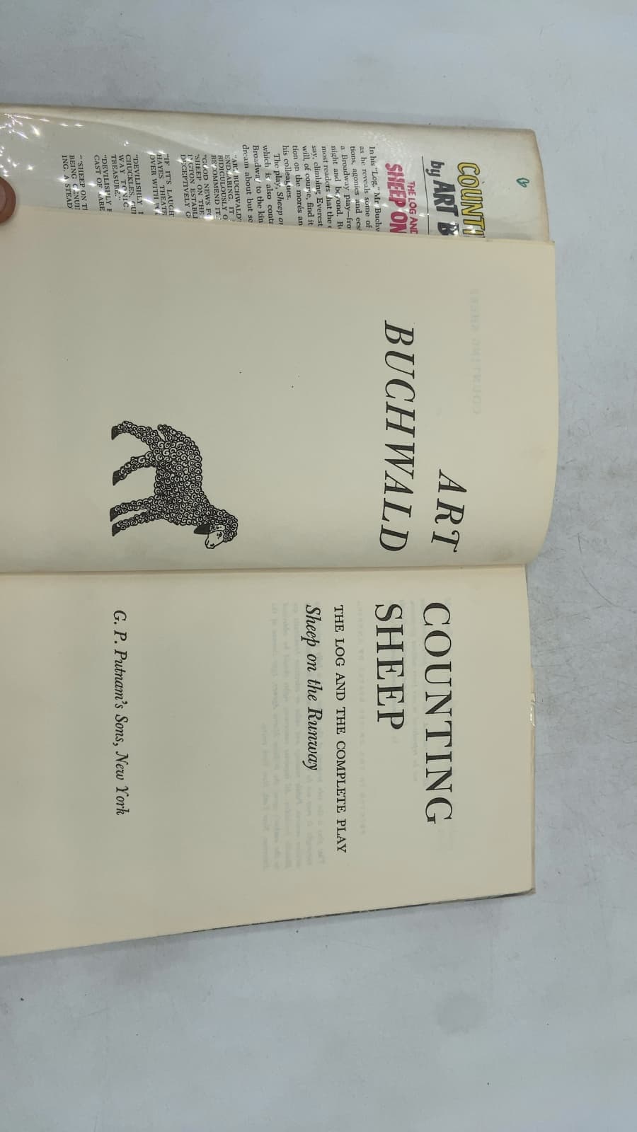 Counting Sheep: The Log and the Complete Play of Sheep on the Runway by Art Buchwald - title page