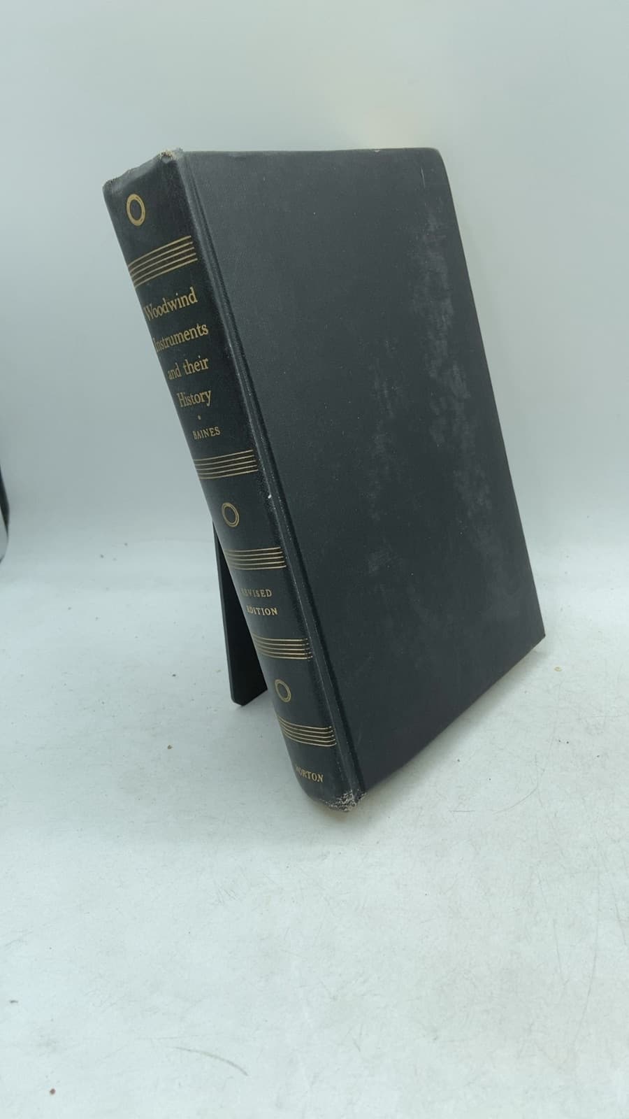 Woodwind Instruments and their History by Anthony Baines - front cover