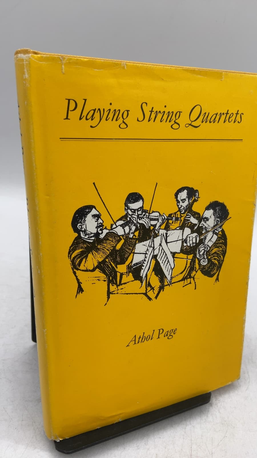 Playing String Quartets by Athol Page - front cover