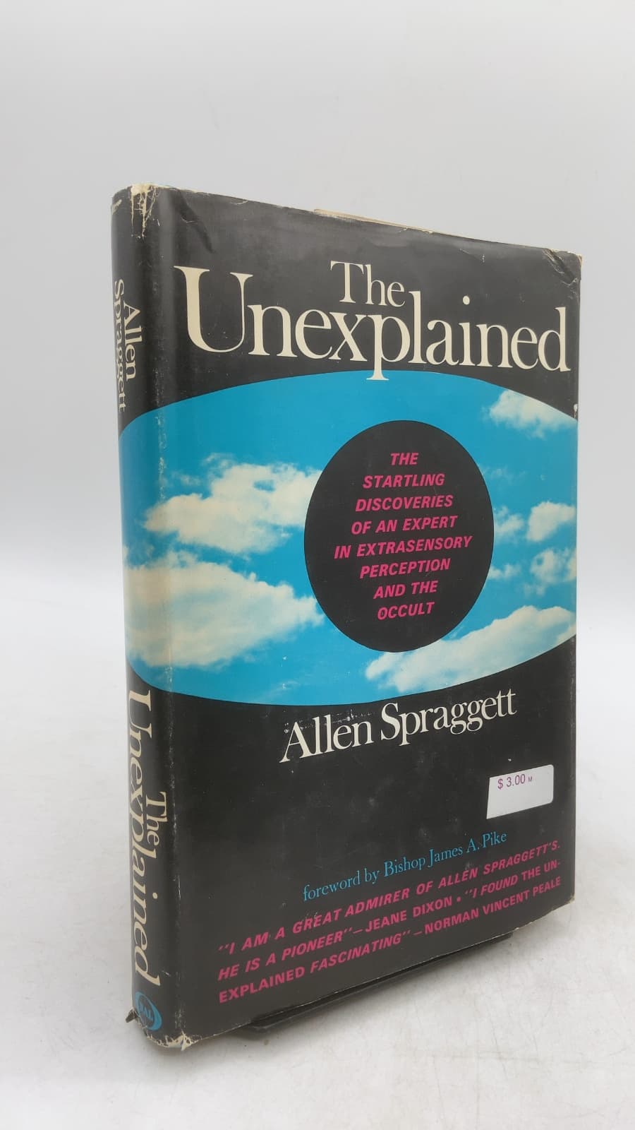 The Unexplained by Allen Spraggett - front cover