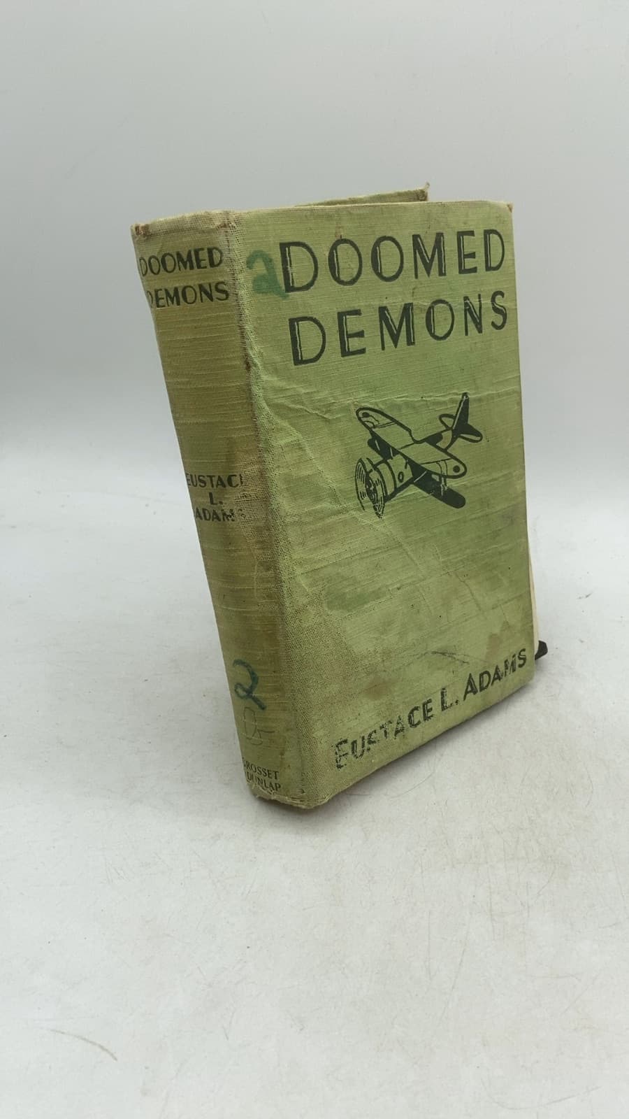 Doomed Demons by Eustace L. Adams - front cover