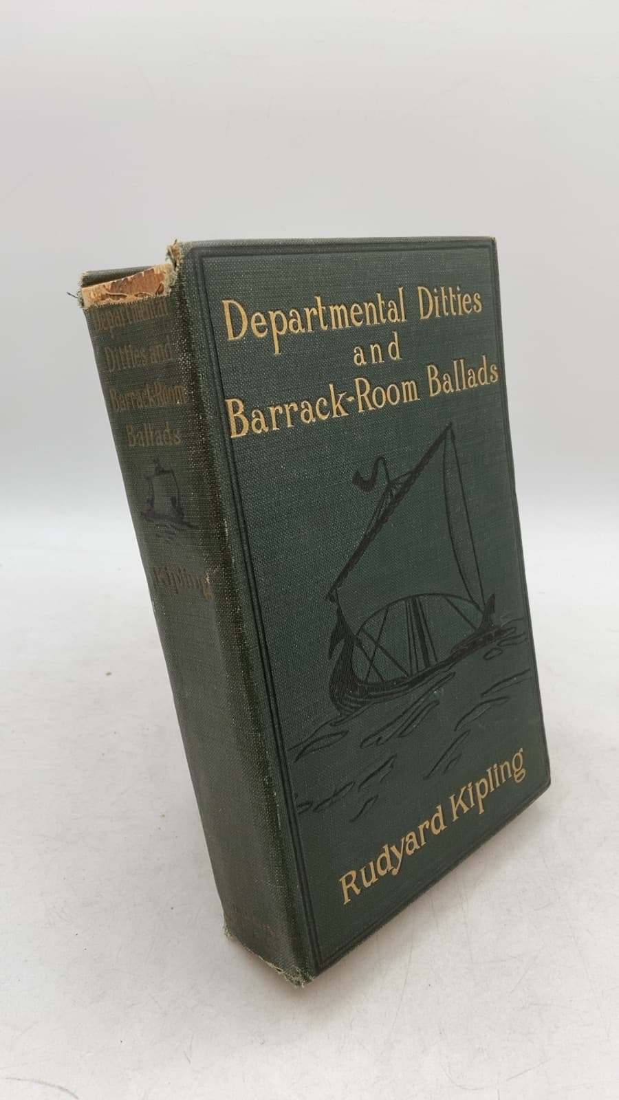 Departmental Ditties and Ballads and Barrack Room Ballads by Rudyard Kipling - front cover