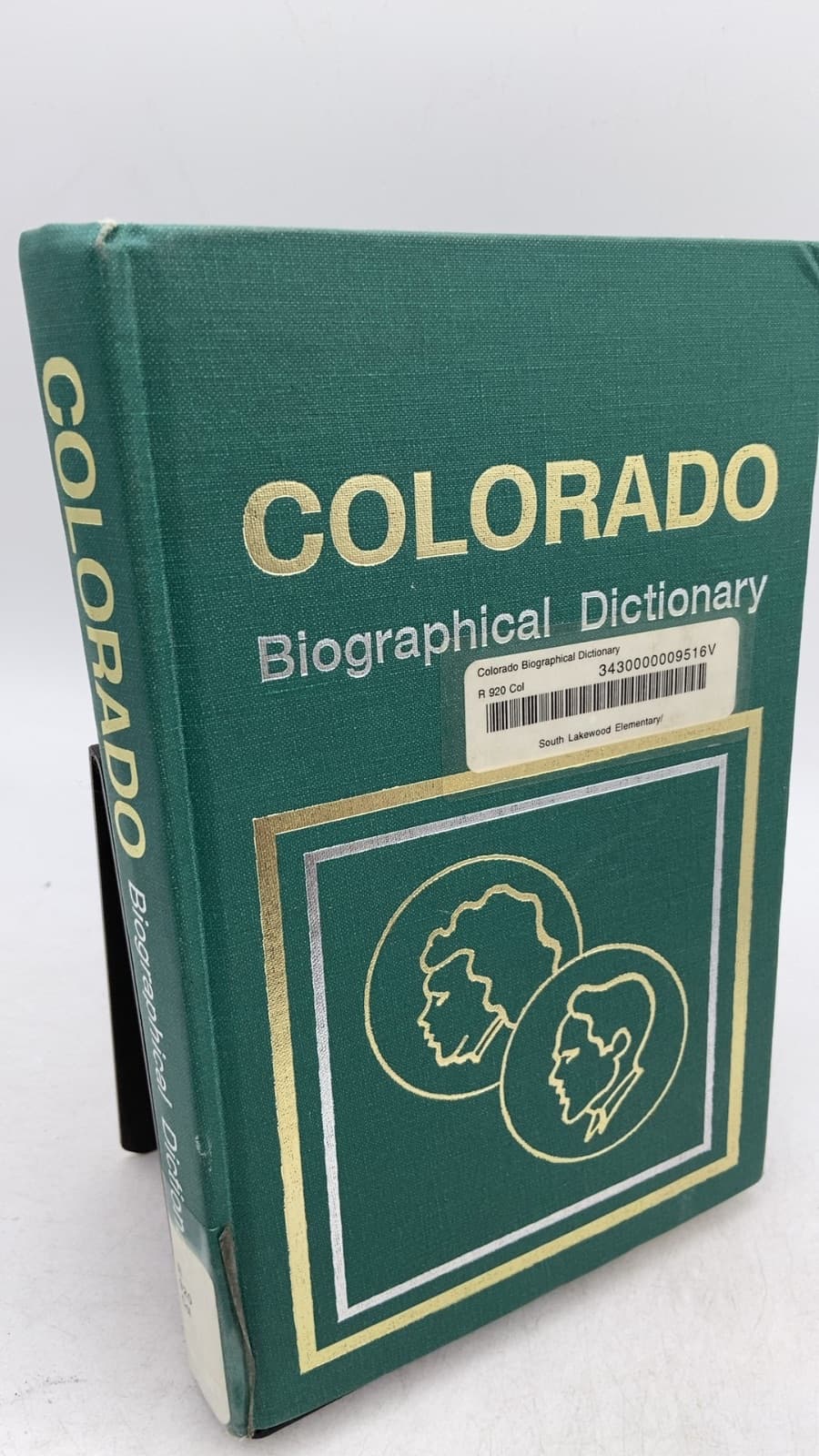 Colorado Biographical Dictionary - front cover