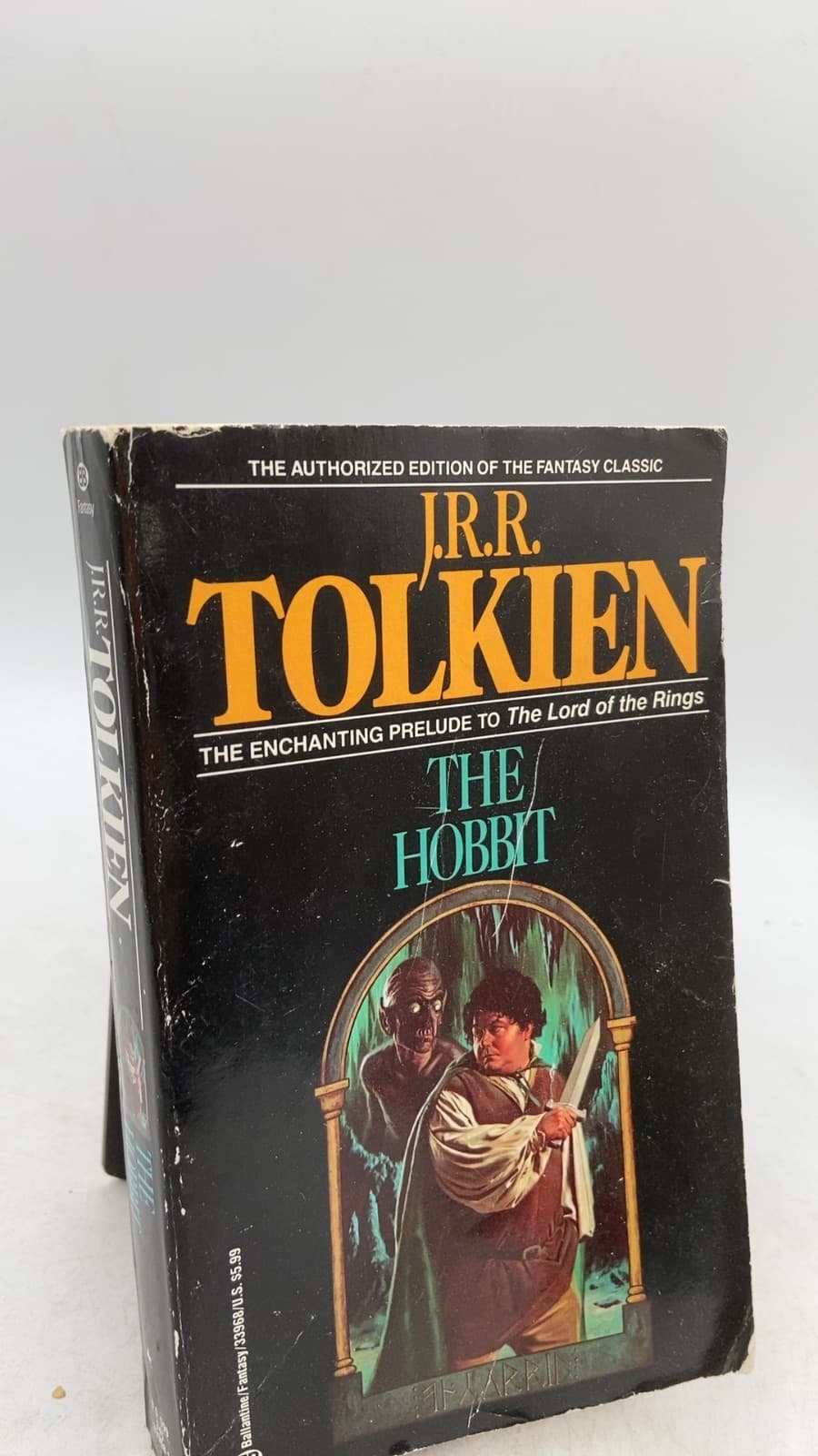 The Hobbit or There and Back Again by J. R. R. Tolkien - front cover
