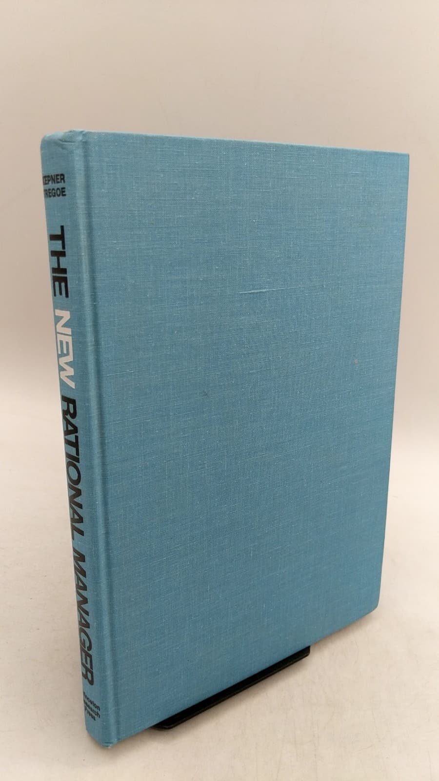 THE NEW Rational Manager by Charles H. Kepner, Benjamin B. Tregoe - front cover