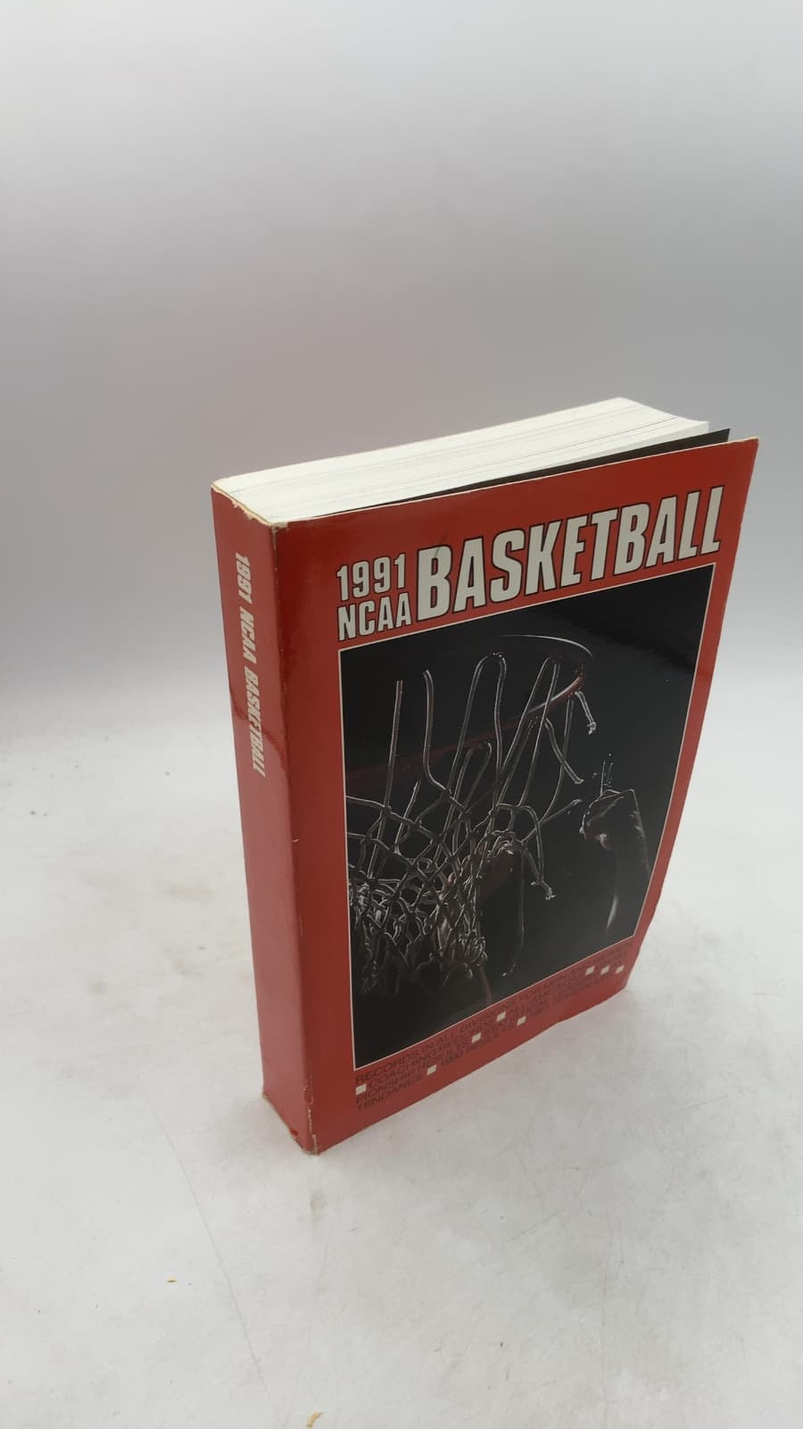 1991 NCAA Basketball by Gary K. Johnson, Richard M. Campbell, John D. Painter, Sean W. Straziscar, James F. Wright, James M. Van Valkenburg - front cover