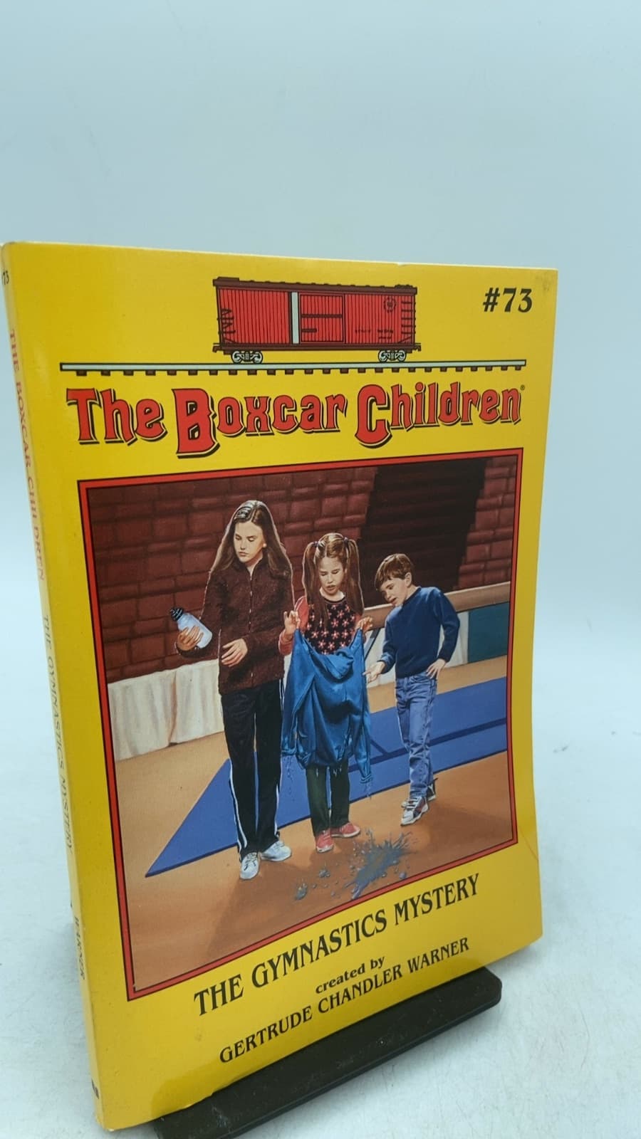 The Gymnastics Mystery by Gertrude Chandler Warner - front cover
