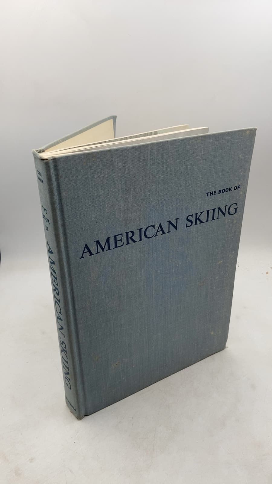 The Book of American Skiing by Ezra Bowen - front cover