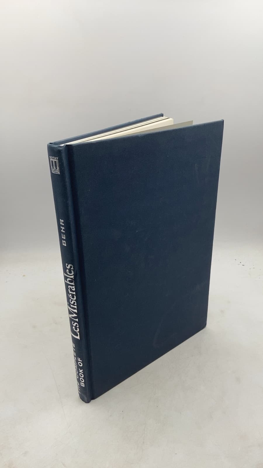 The Complete Book of Les Misérables by Edward Behr - front cover