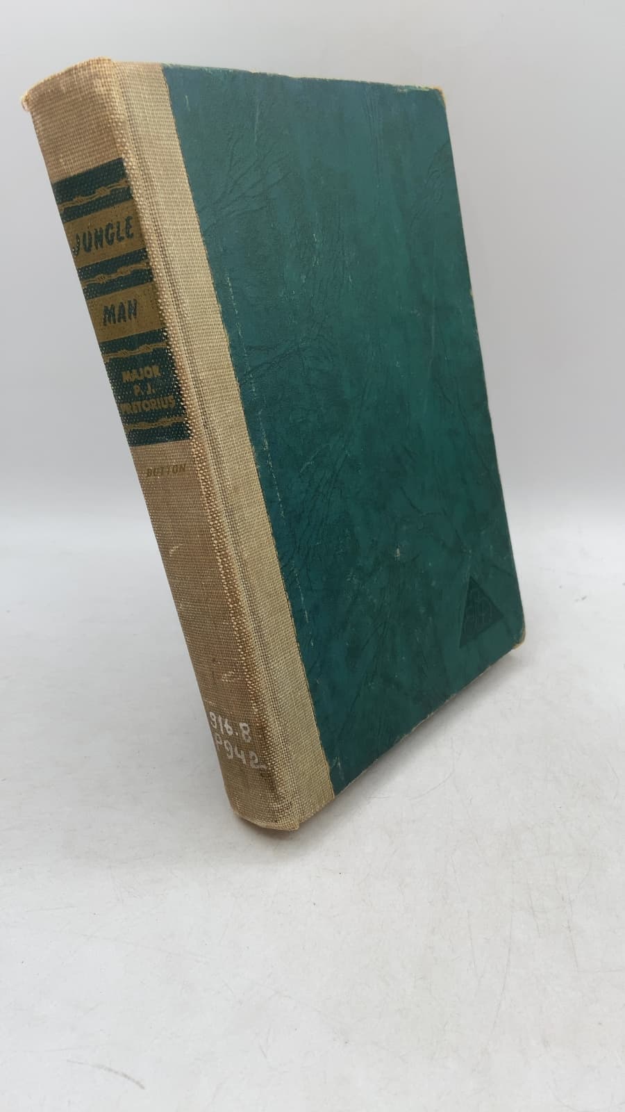 Jungle Man: The Autobiography of Major P. J. Pretorius by Major P. J. Pretorius - front cover