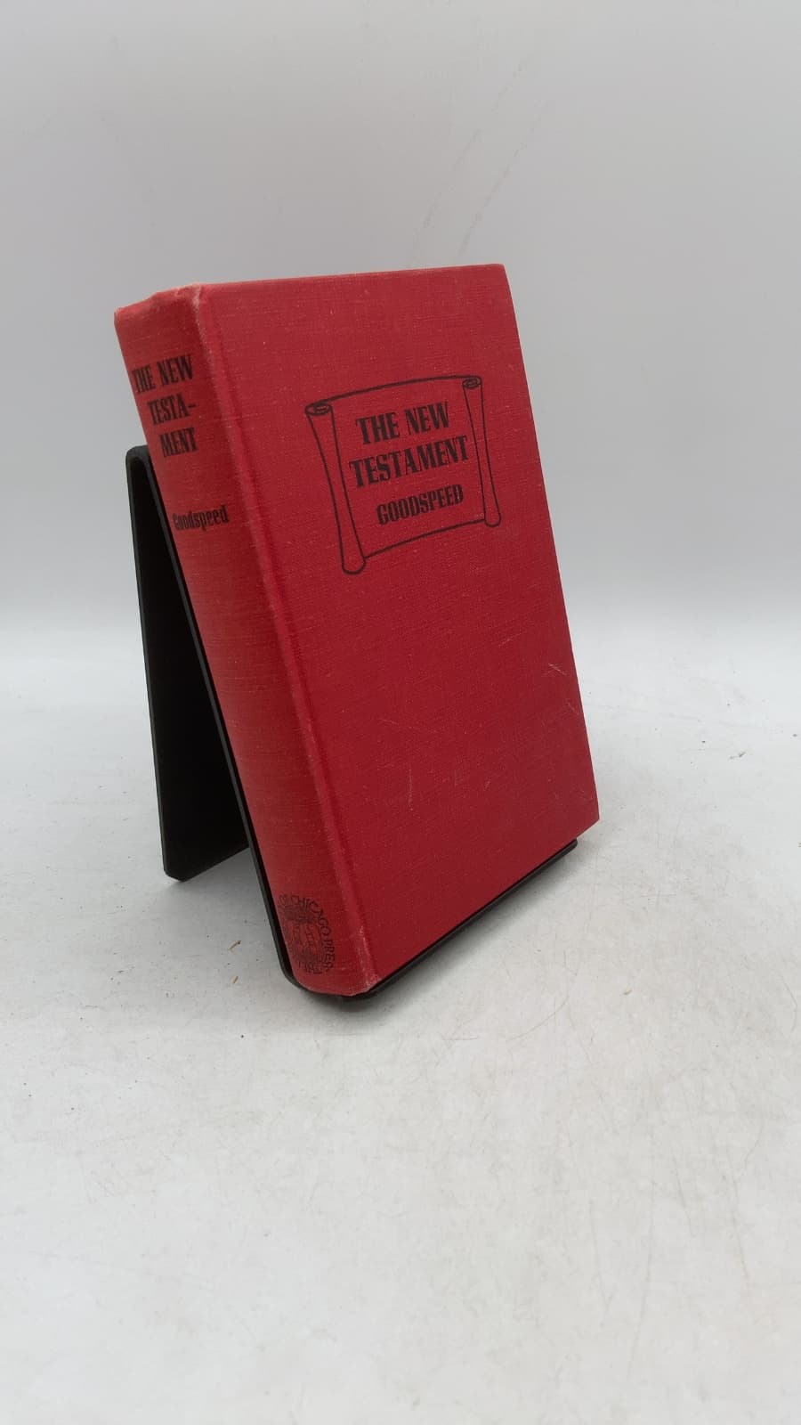THE NEW Testament AN American Translation by Edgar J. Goodspeed - front cover