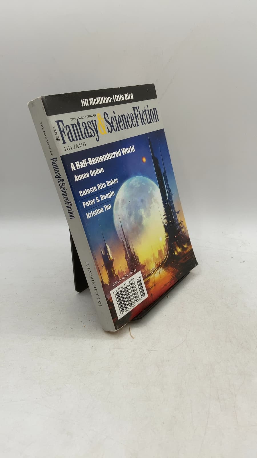 The Magazine of Fantasy & Science Fiction, July/August 2023 by Sheree Renée Thomas (Editor) - front cover