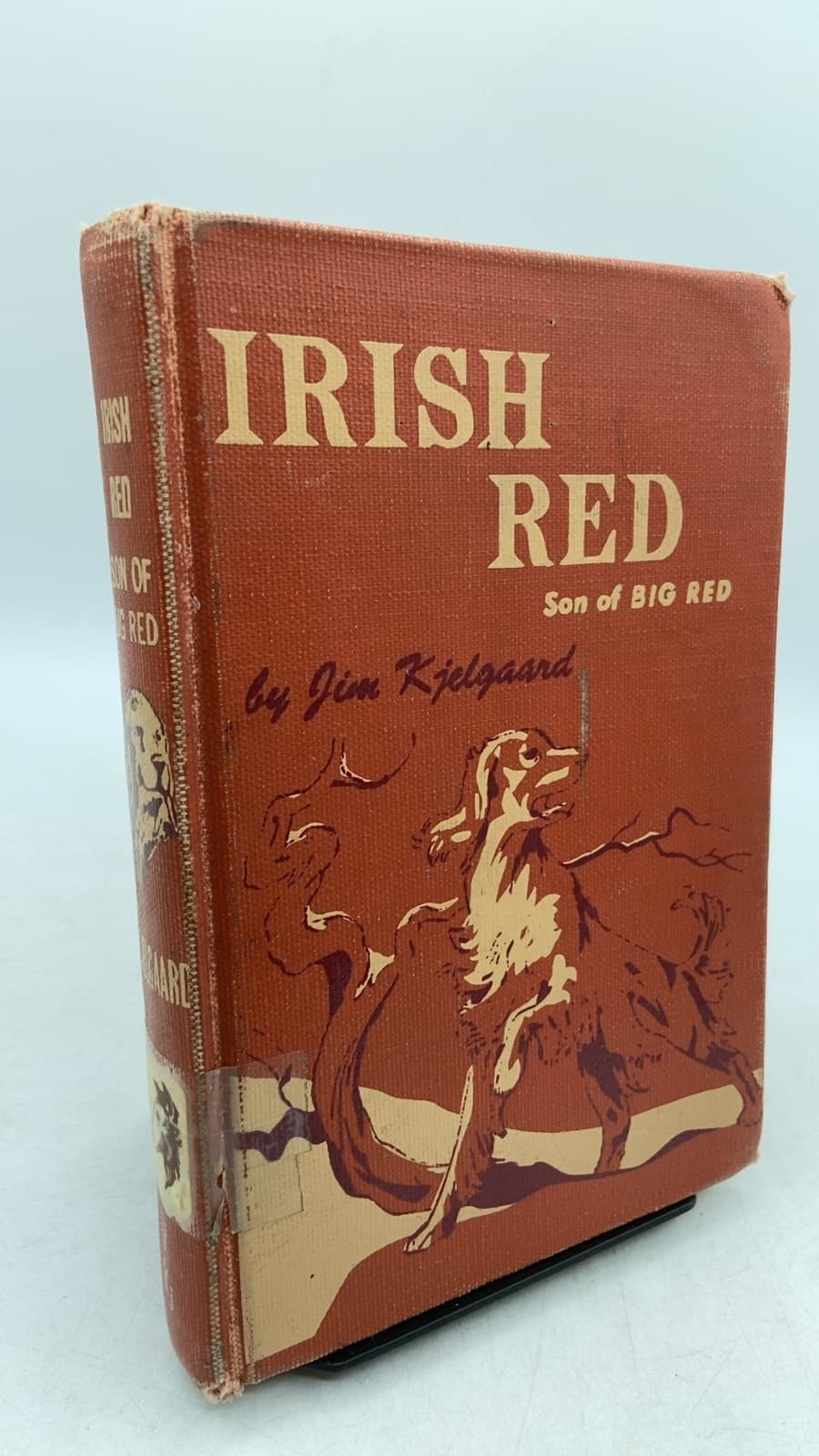 IRISH RED Son of Big Red by Jim Kjelgaard - front cover