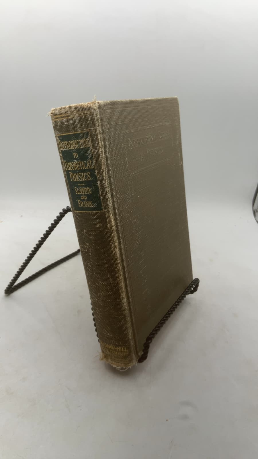 Introduction to Theoretical Physics by John C. Slater, Ph.D. and Nathaniel H. Frank, Sc.D. - front cover