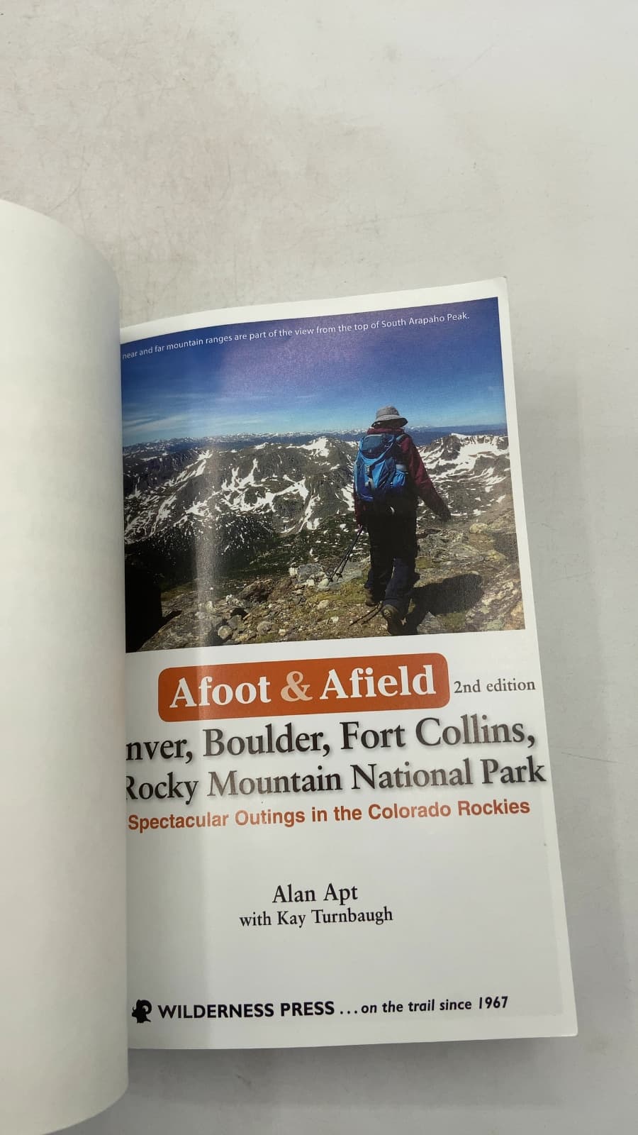 Afoot & Afield: Denver, Boulder, Fort Collins, and Rocky Mountain National Park by Alan Apt with Kay Turnbaugh - title page