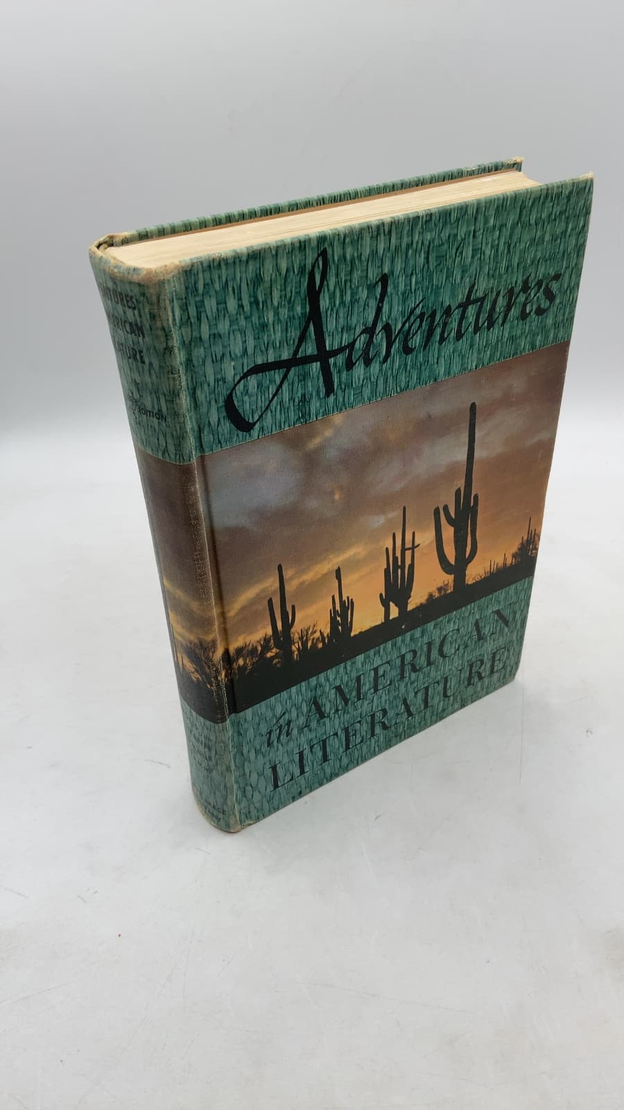 Adventures in American Literature by Rewey Belle Inglis, John Gehlmann, Mary Rives Bowman, Wilbur Schramm - front cover