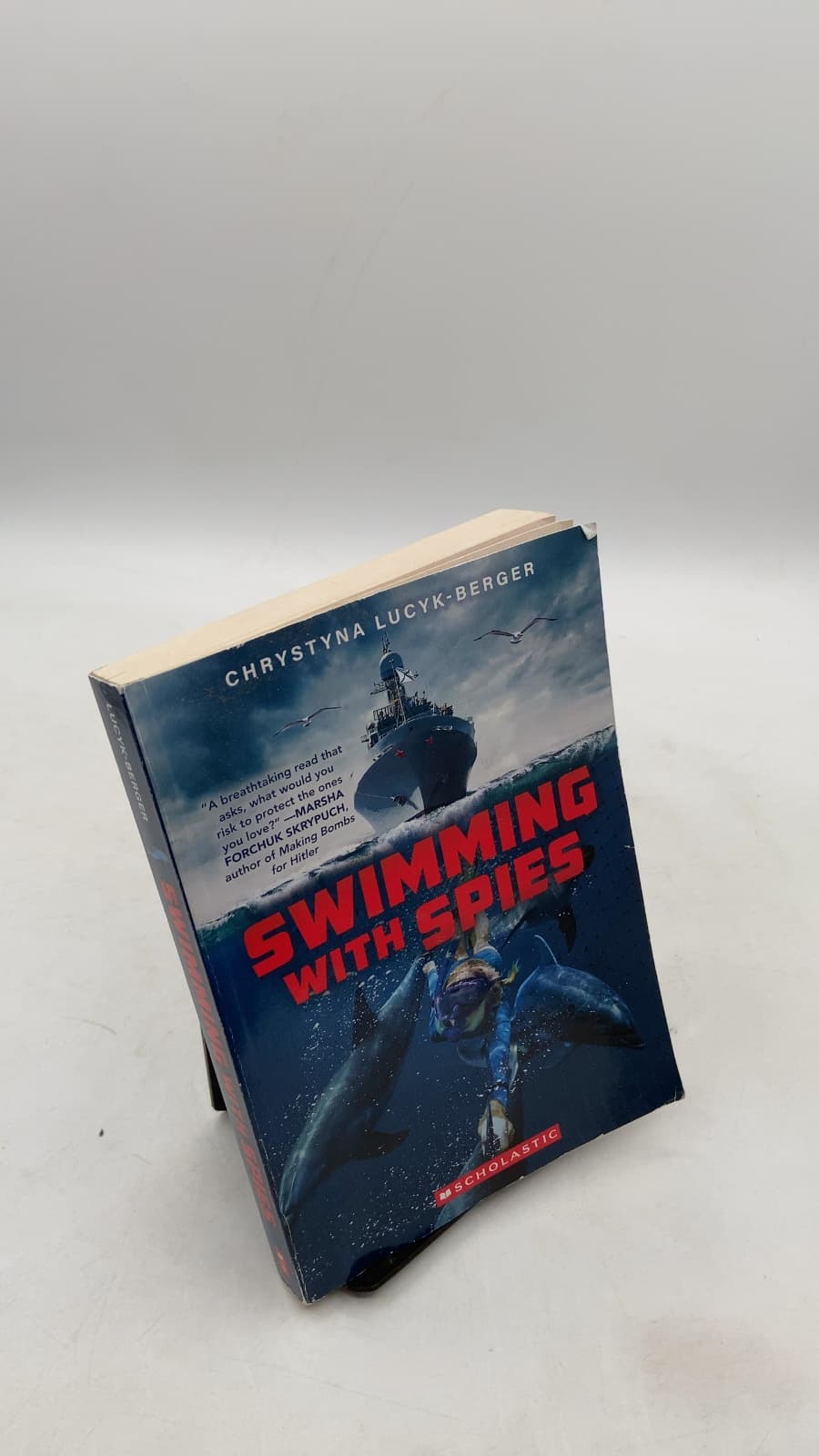 Swimming with Spies by Chrystyna Lucyk-Berger - front cover