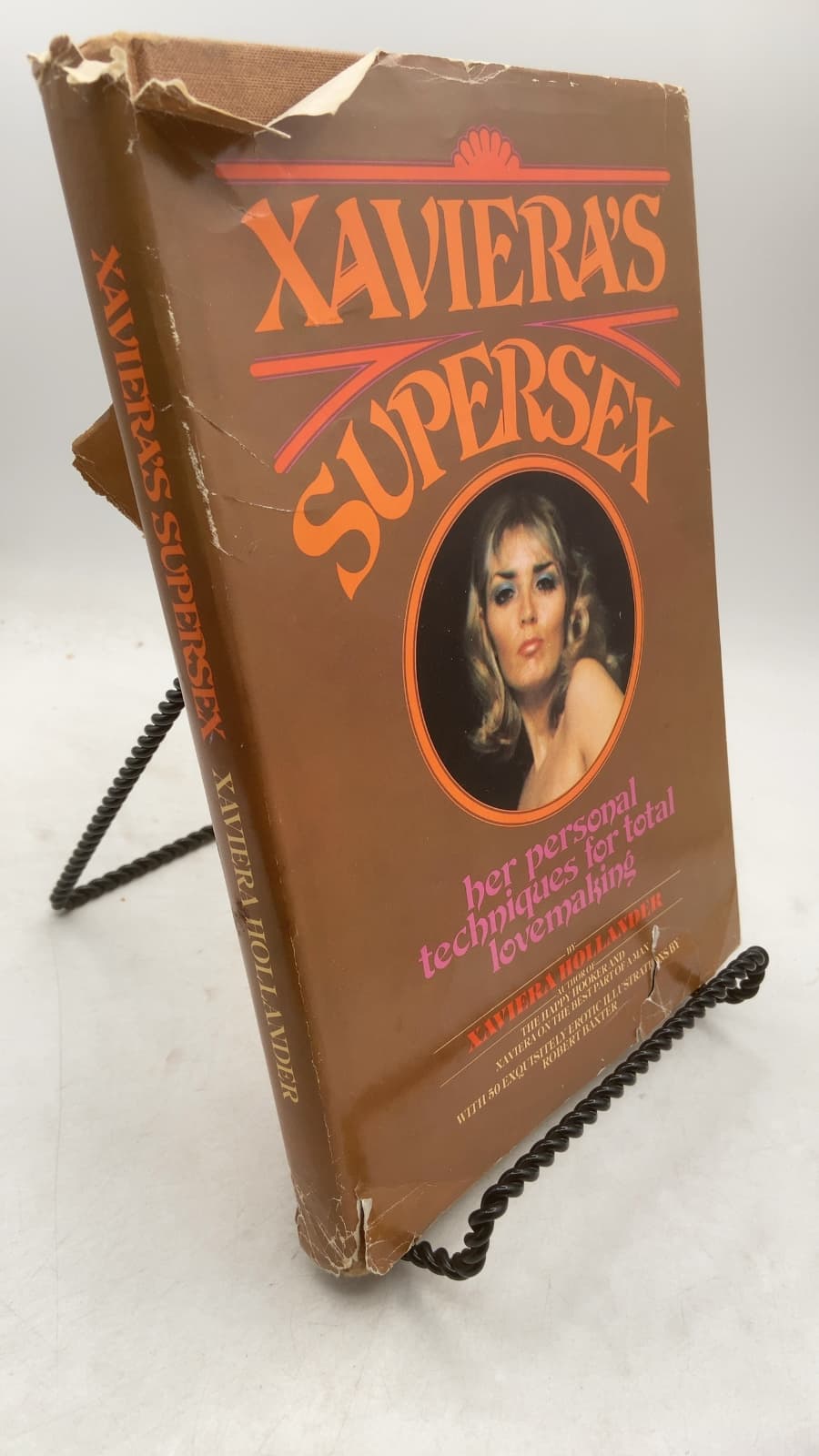 Xaviera's Supersex: Her Personal Techniques for Total Lovemaking by Xaviera Hollander - front cover