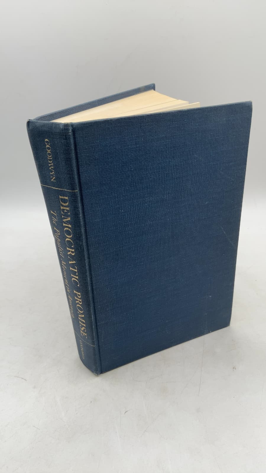 Democratic Promise: The Populist Moment in America by Lawrence Goodwyn - front cover