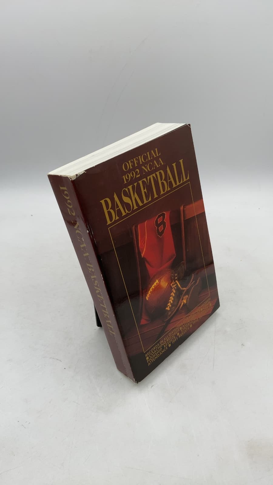 Official 1992 NCAA Basketball by National Collegiate Athletic Association - front cover