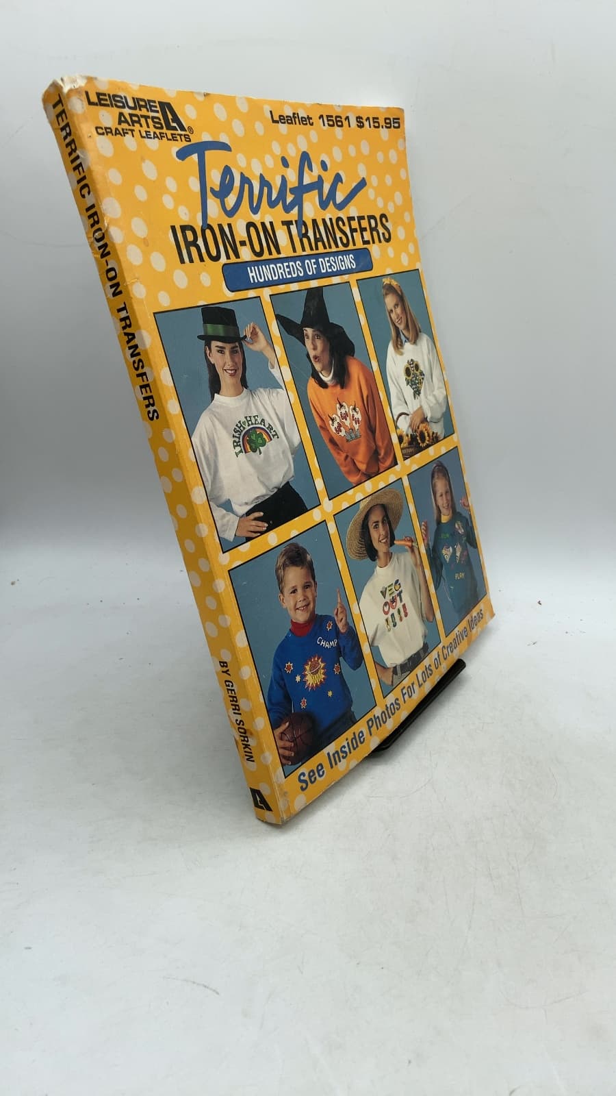 Terrific Iron-On Transfers: Hundreds of Designs by Gerri Sorkin - front cover