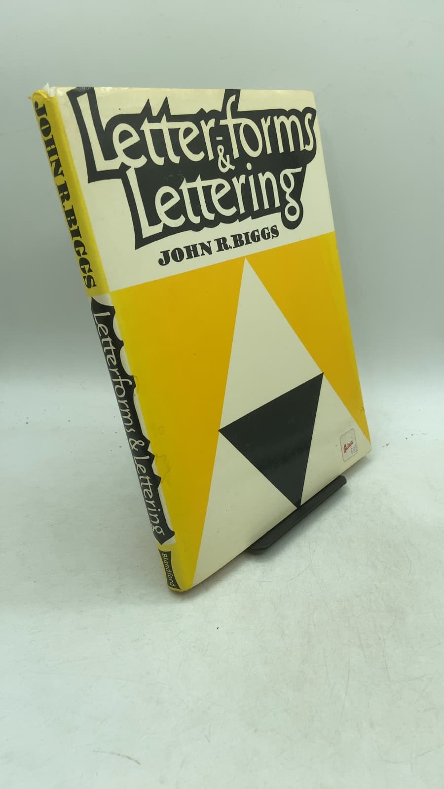 Letter-forms & Lettering by John R. Biggs - front cover