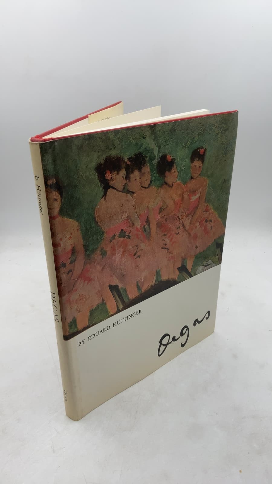 Degas by Eduard Hüttinger - front cover