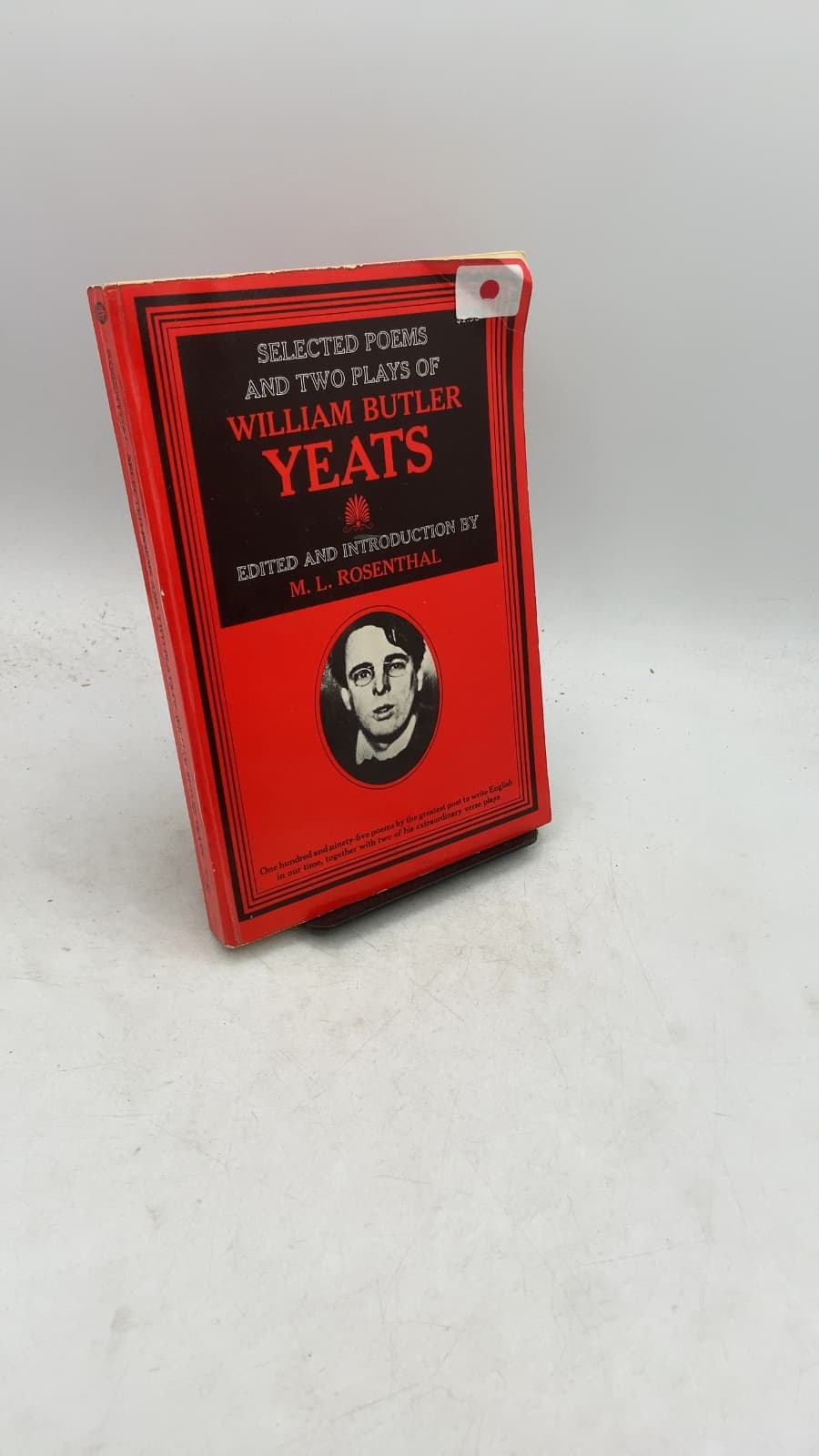 Selected Poems and Two Plays of William Butler Yeats by William Butler Yeats - front cover