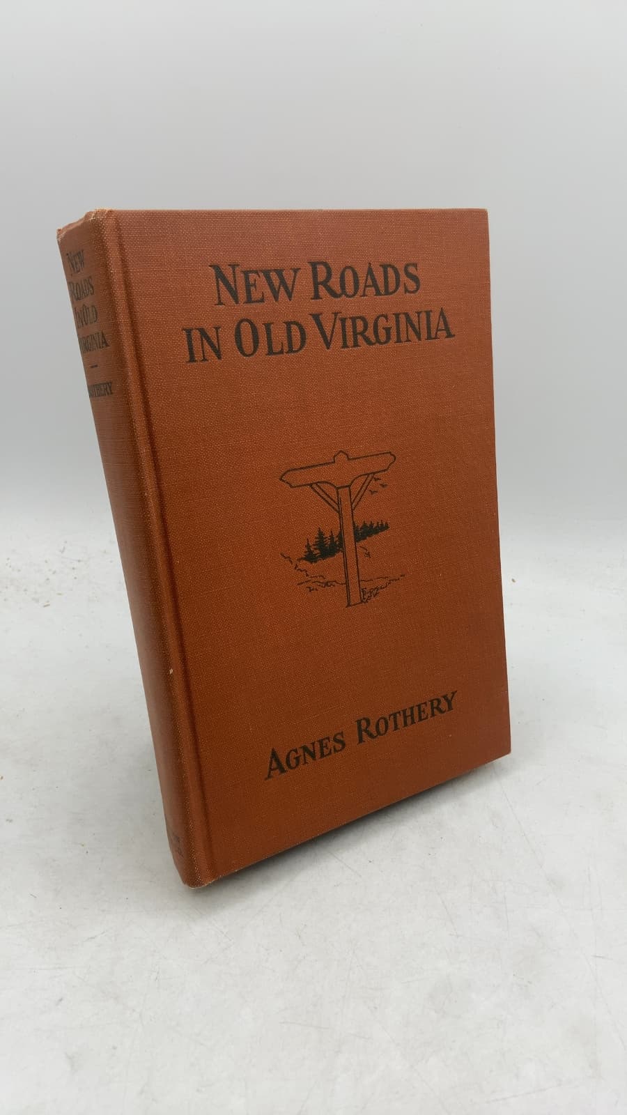 New Roads in Old Virginia by Agnes Rothery - front cover