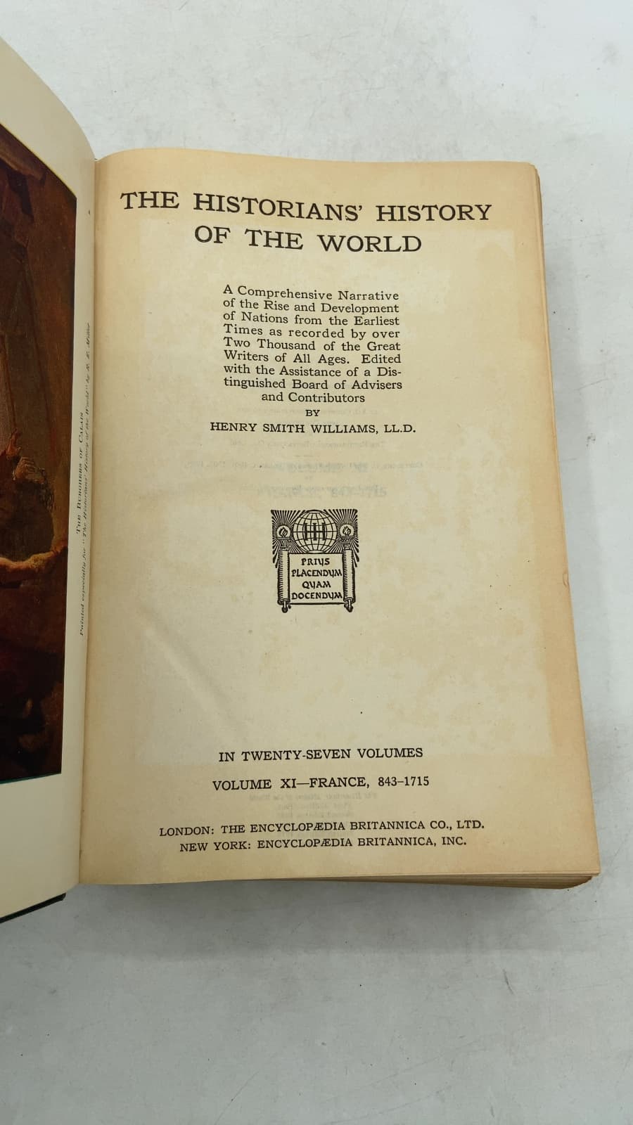 The Historians' History of the World, Volume XI: France, 843-1715 by Henry Smith Williams, LL.D. - title page