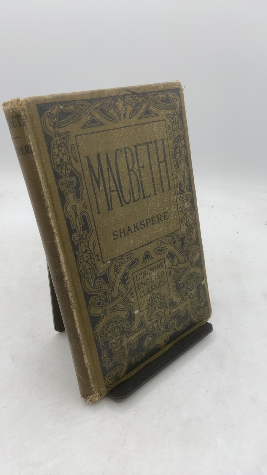 Macbeth by Shakspere - front cover