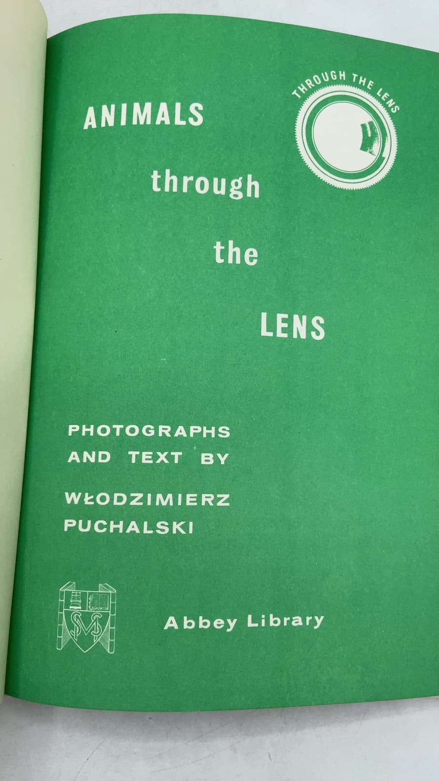 ANIMALS through the LENS by Włodzimierz Puchalski - title page