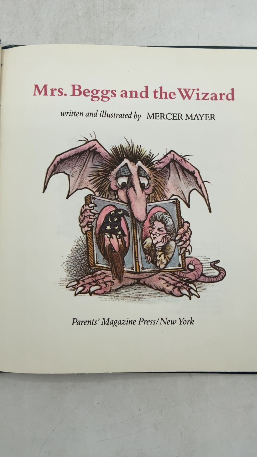 Mrs. Beggs and the Wizard by Mercer Mayer - title page