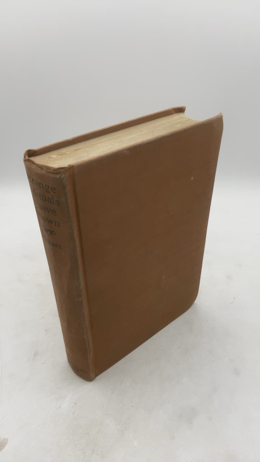 Strange Animals I Have Known by Dr. Raymond L. Ditmars - front cover