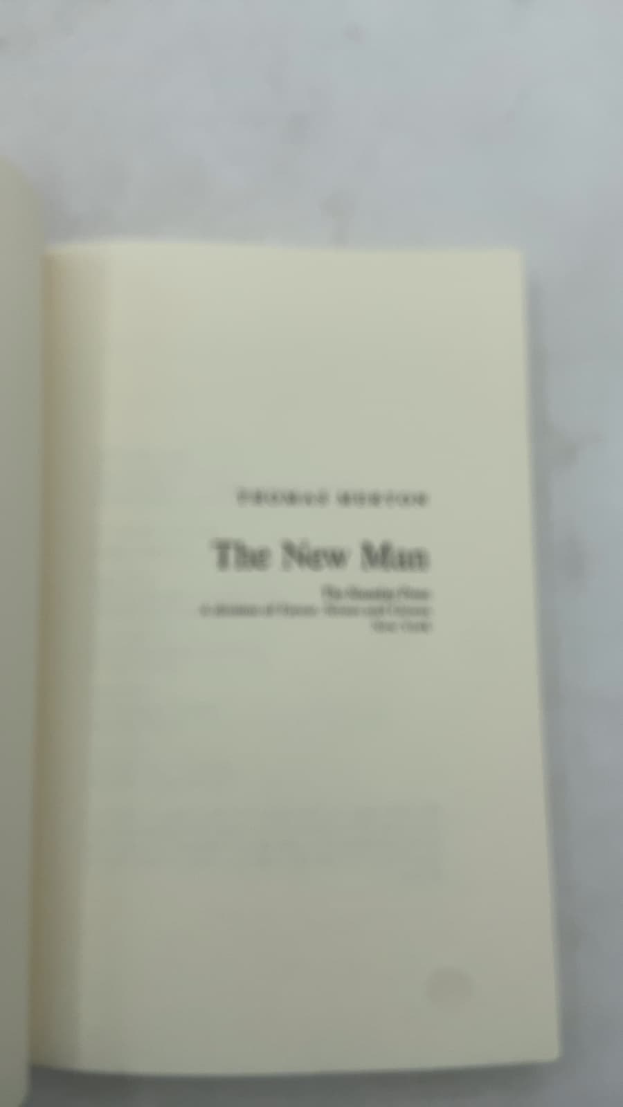 The New Man by Thomas Merton - title page