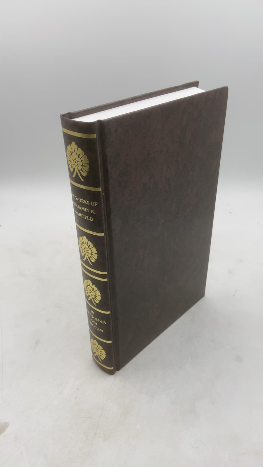 Christology and Criticism by Benjamin Breckinridge Warfield - front cover