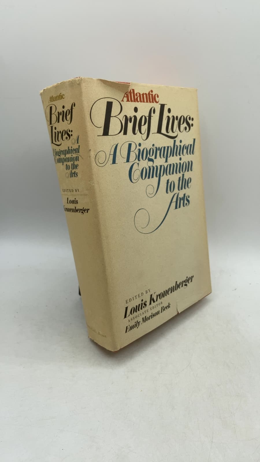 Atlantic Brief Lives: A Biographical Companion to the Arts