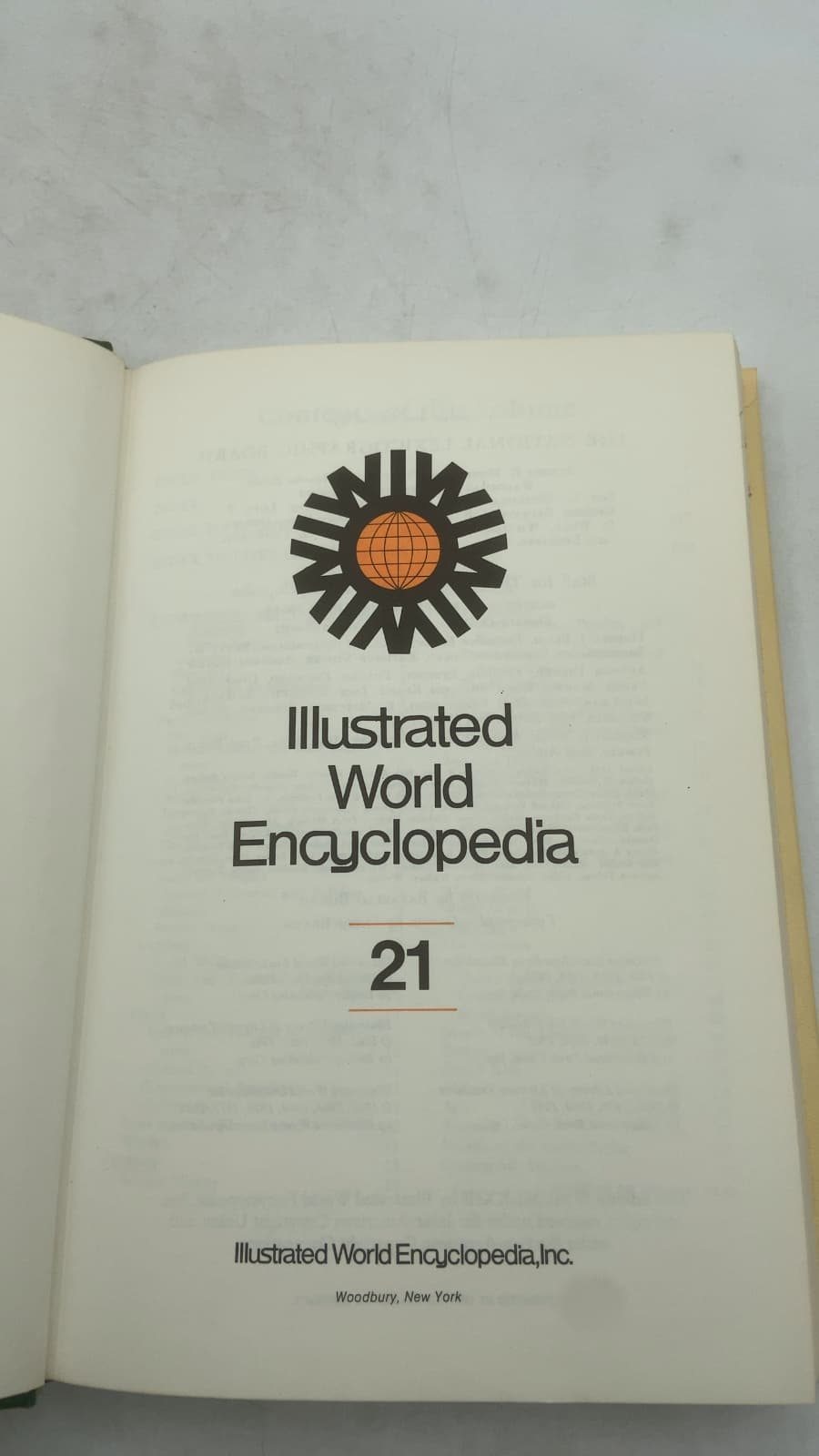 Illustrated World Encyclopedia, Vol. 21: Index Guide by Albert H. Morehead, Editor - title page