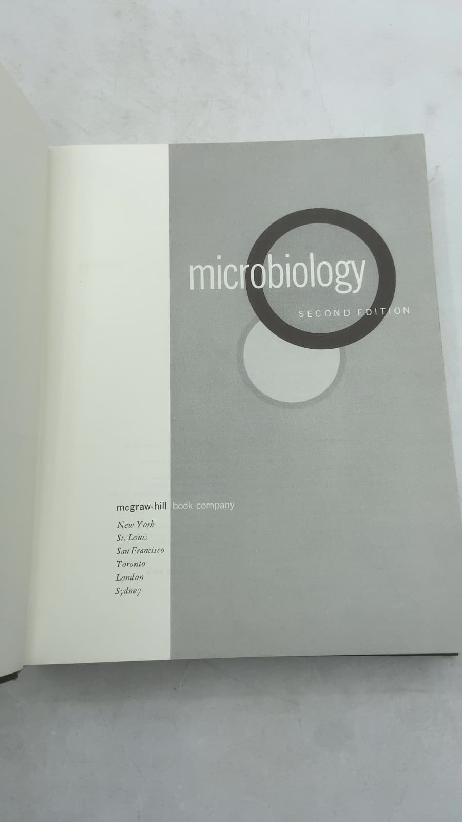 Microbiology: Second Edition by Michael J. Pelczar, Jr. and Roger D. Reid - title page